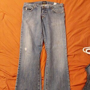 Earl jean western bootcut jeans. 34x32